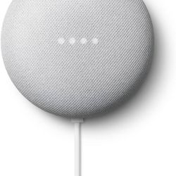 Google Nest Mini 2nd Gen - Bluetooth Speaker with English and Muliti Language Compatibility for Use Anywhere (Light Gray