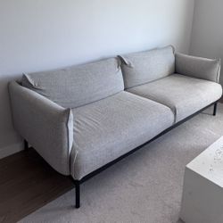 Couch Light Grey Sofa 