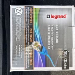 Legrand Cat 6 Patch Cable 100ft