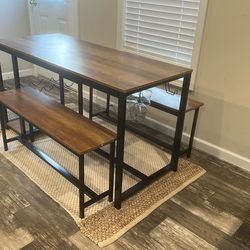Dining Room Table With Wine Glass Rack
