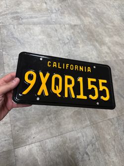 License plate wraps