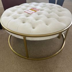 Round Ottoman New