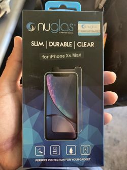 iPhone XS Max Tempered Glass screen protector