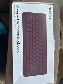 💜North Compact Wireless Keyboard