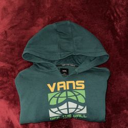 Vans dark green hoodie