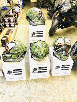 Icon motorcycle helmet