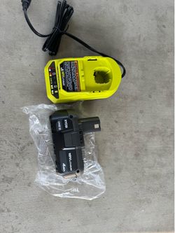 18v Ryobi battery 4ah and charger (New)