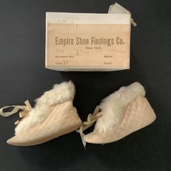 Antique Empire Baby Shoes
