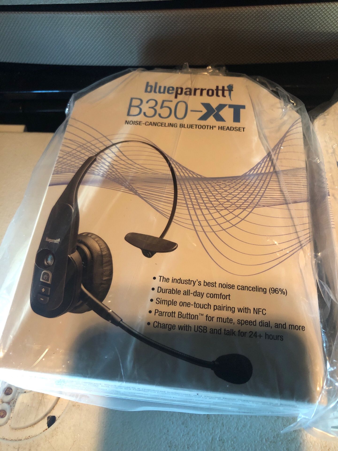 Blue parrot B350-XT (Noise-canceling Bluetooth Headset)