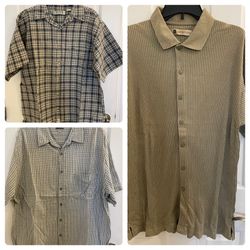 3- Mens Shirts Large & X-Large 