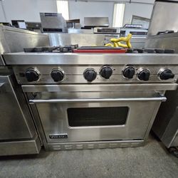 36" VIKING DUAL FUEL RANGE STAINLESS STEEL 