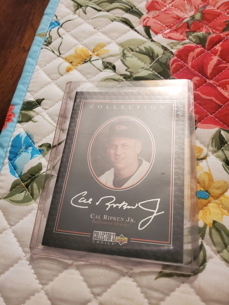 Cal Ripken Jr Upper Deck SP Collection Tribute Baseball Card