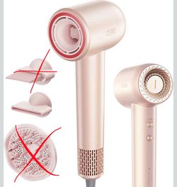 Blow Dryer with Comb, TYMO AIRHYPE Compact 200 Million lonic Hair Dryer
