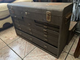 Kennedy Tool Box With Lots Of Random Tools
