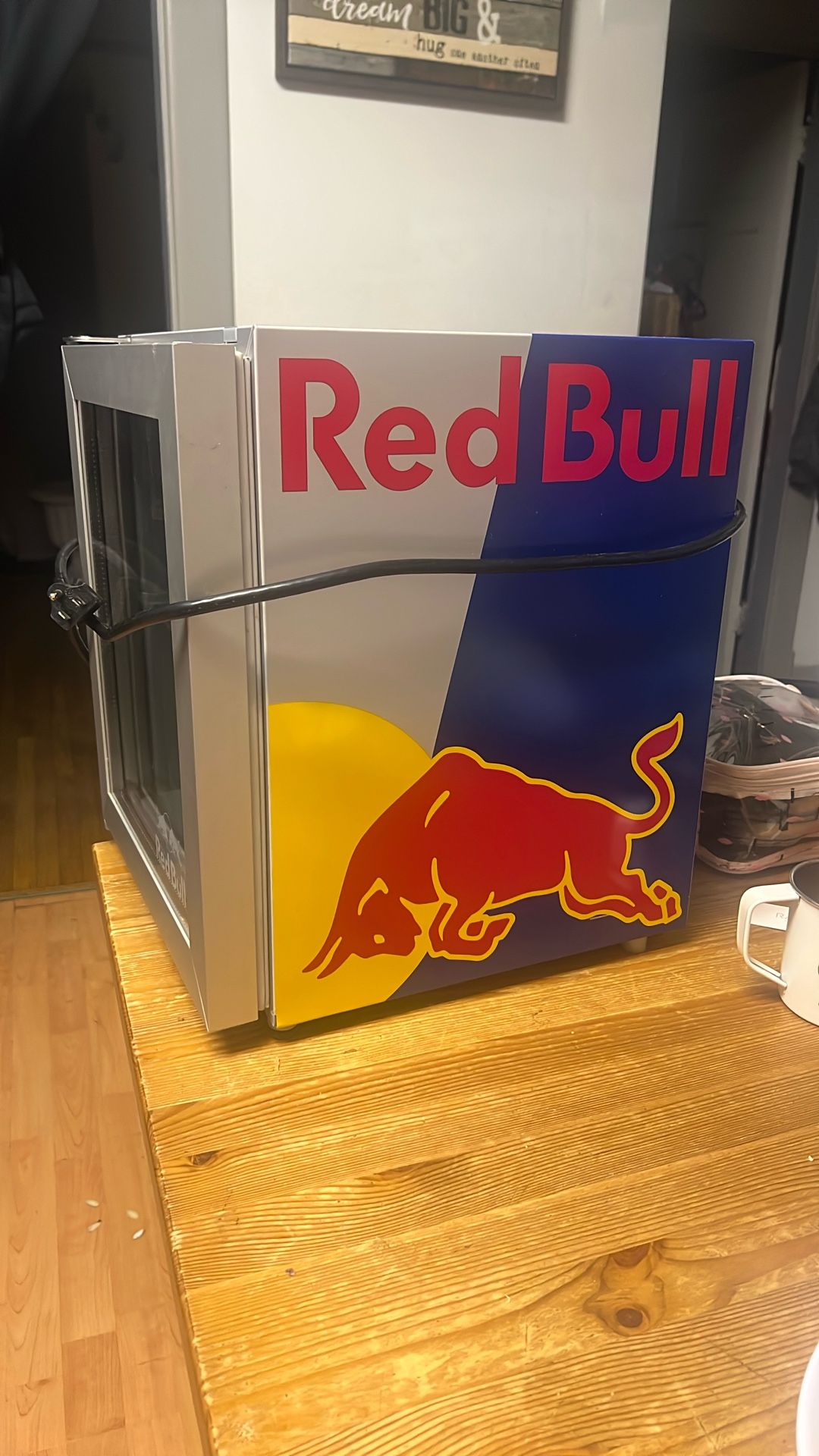 Red Bull Mini Fridge