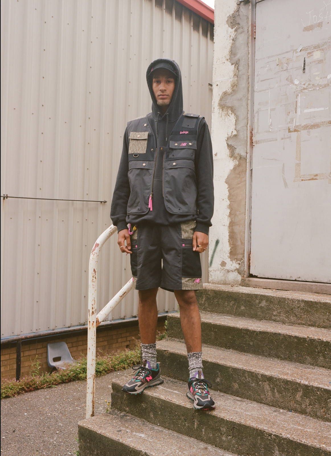 New Balance x Bodega All Terrain Outwear Vest 'Black Green