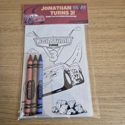 custom coloring/activity sticker sheets