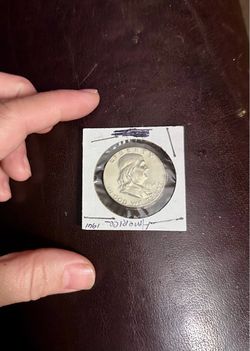 1961 Franklin Half Dollar Philadelphia Mint Proof Uncirculated Silver  $35