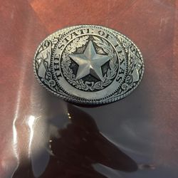 The State Of Texas Belt Buckle 