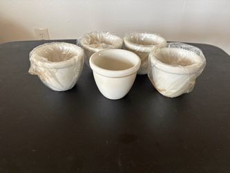 Hall Ceramic Pudding Cups