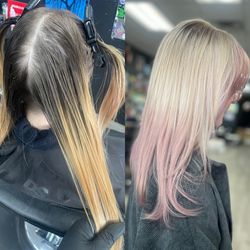 Hair transformation