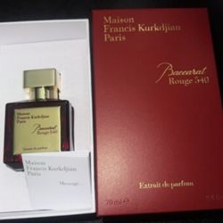 Baccarat Rouge Cologne 540