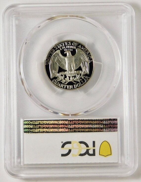 1998-S Washington Quarter Top Grade! "GEM PROOF" 70DCAM.