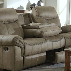 Sofa Set with Motion Reclining edge seats