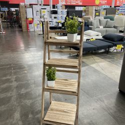 Rustic Ladder Shelf 45”