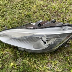 2012-2015 Tesla Model S Front Left Driver Side Headlight Head Lamp Xenon OEM