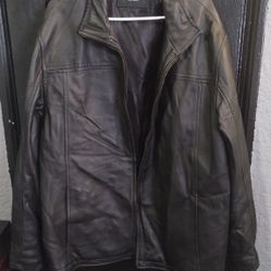 Alfani Soft Leather Jacket Like New Xxl