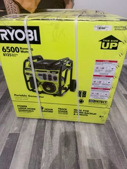 🔥Ryobi 6500W🔥 Generador