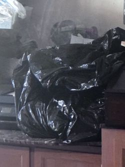 Random bag mixed with men's ten y shoes Nikes converse etc they need cleaning some men's clothes some woman's jeans maybe size small or medium worn on