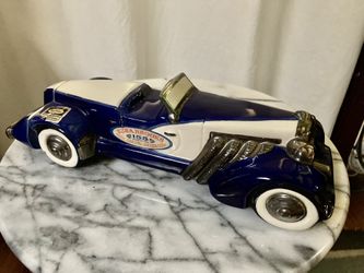 Vintage Race Car Decanter