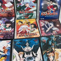InuYasha DVD Lot, Various Volumes and other anime DVDs 📀 All For $35.     11 DVDs 📀 Total