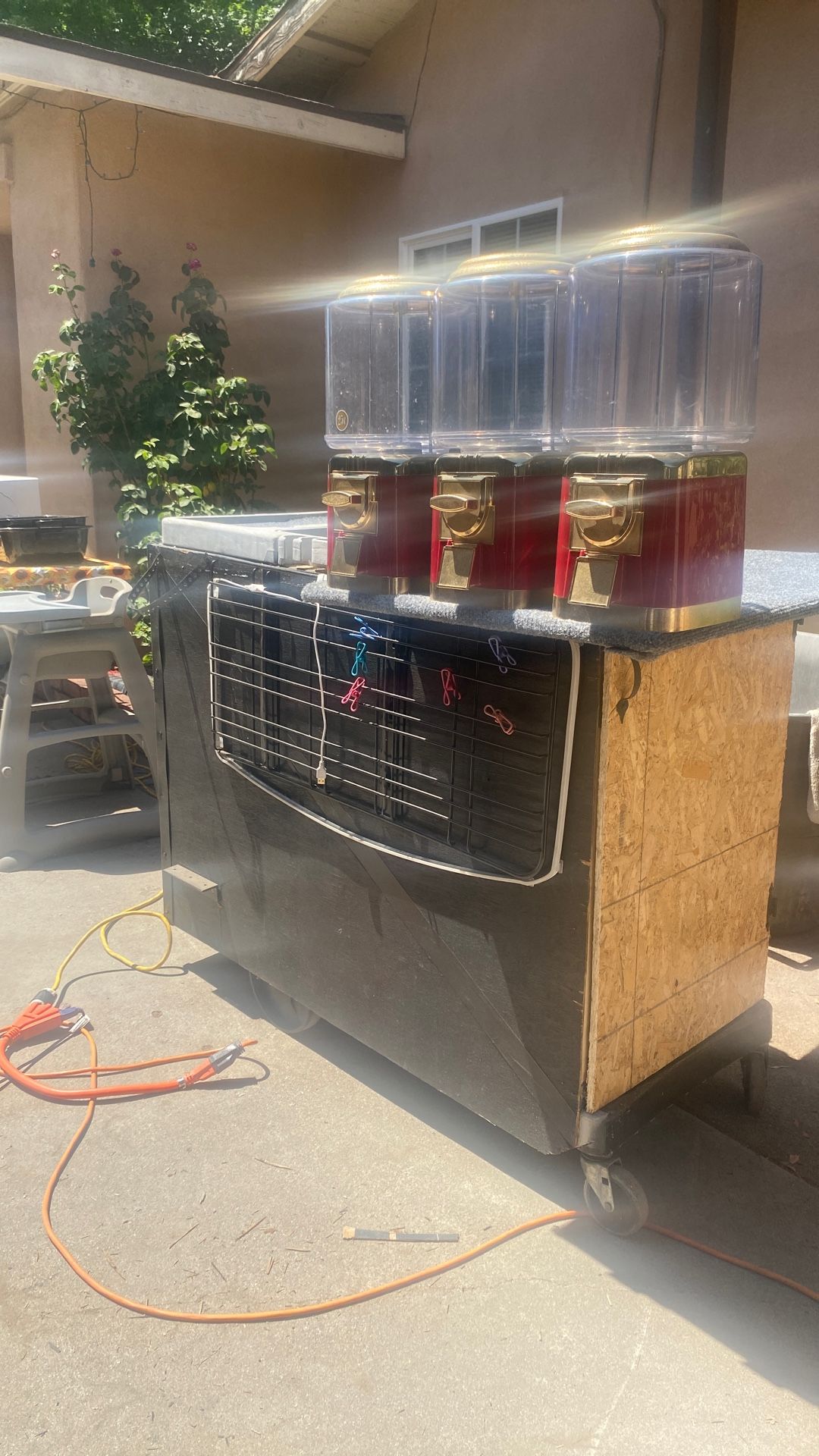Homemade Vending Cart