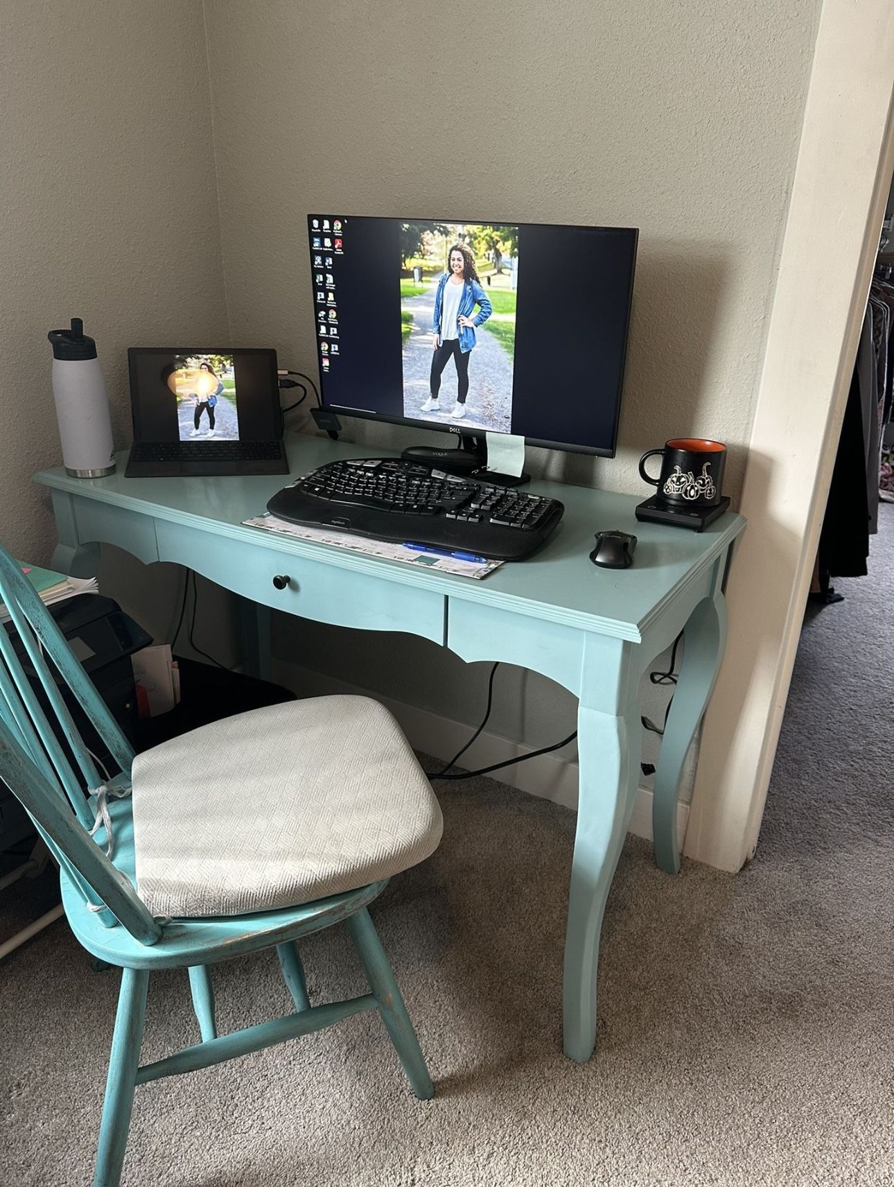 Tiffany Blue Desk