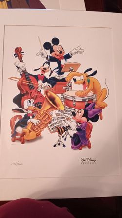 Limited Edition Mickey Mouse poster
