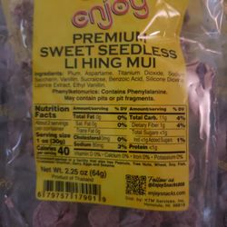 Hawaiian FRESH Enjoy Premium Sweet Seedless Li Hing Mui