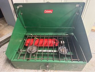 Coleman 413e 2 Burner Camping Stove Untested. Good Condition