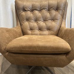 Mid-Century Modern Style Swivel Accent Chair