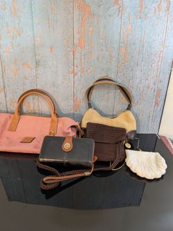 4 Stylish Purses, Plus 1 Wallet
