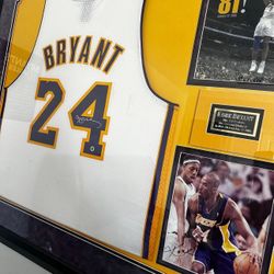 Kobe Double Autographed Frame