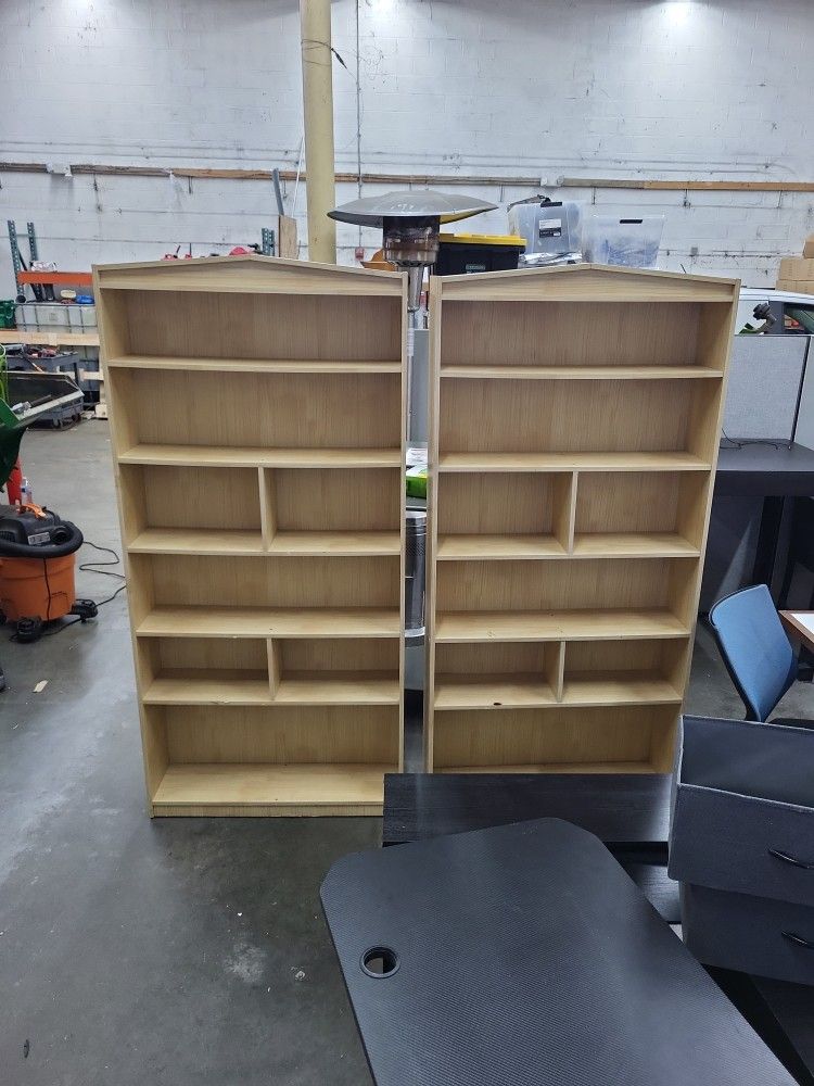 Pair Of Book Shelves