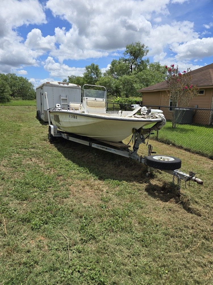 1998 19' Kenner Center Console Boat $4500 Obo