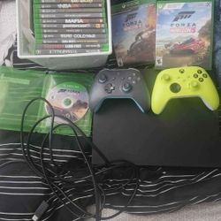 Xbox One X With 22 Games 