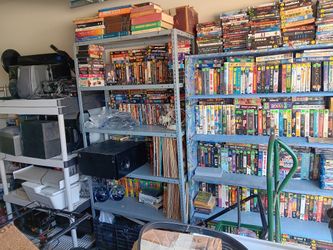 Vhs Dvd And Blu-ray Plus Vcr And Dvd Players As Well As19in Tv With Dvd Player And Stereo Equp Amd Speakers Prices Vary On All Items Touch To Post