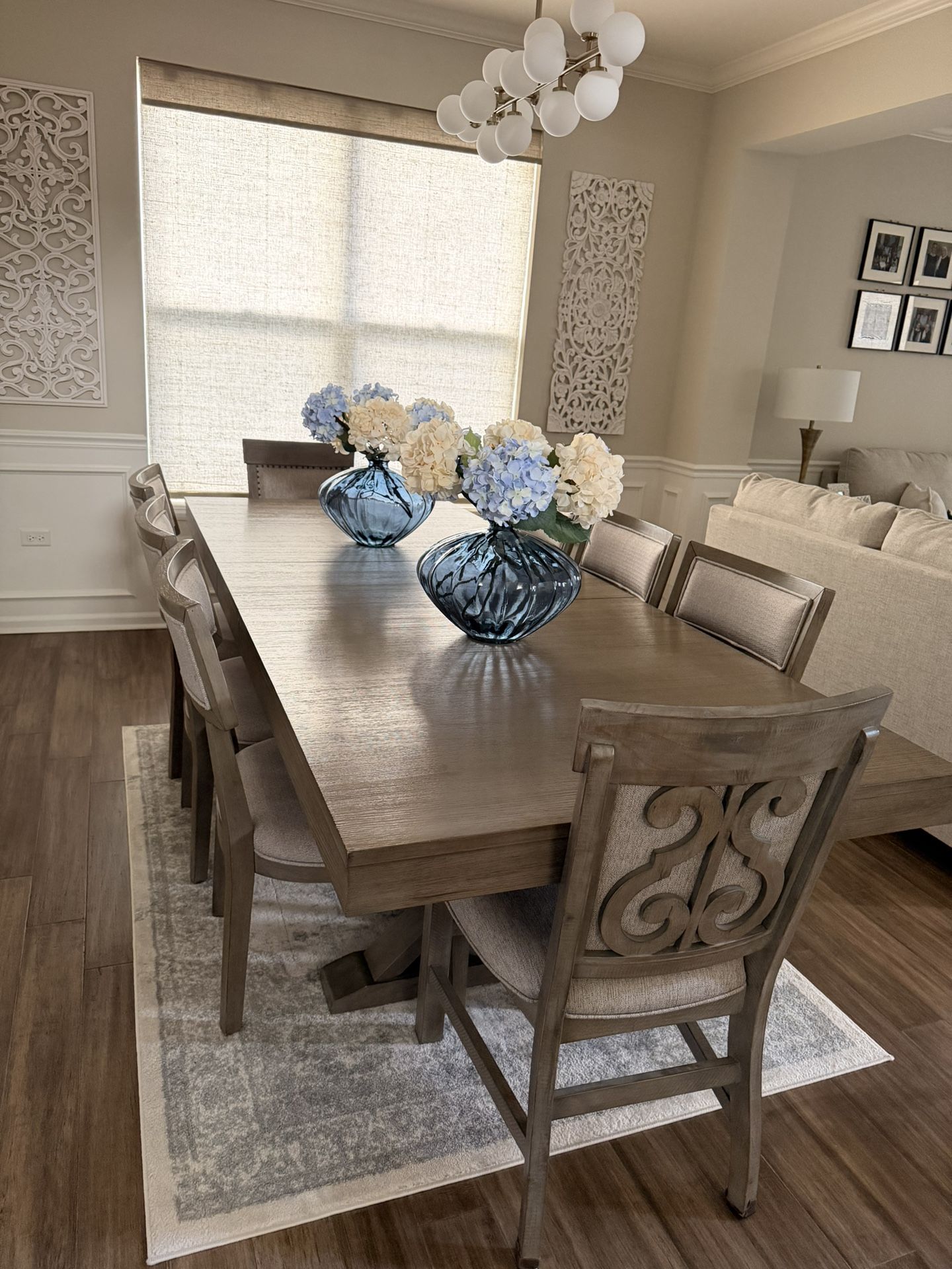 Dining Table With 8 Chairs From Ashley Furniture