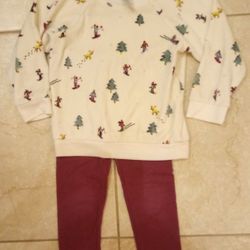 Girls 2pc Outfit Size 3T