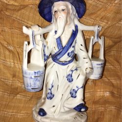 Fine Porcelain Asian Fishermen